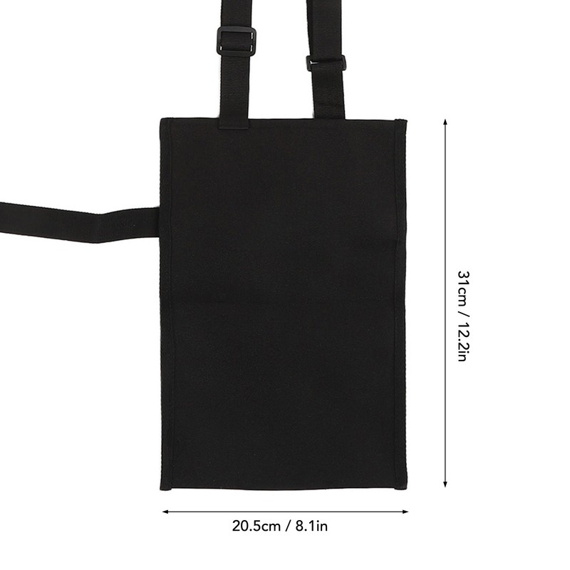 2pcs 1500ml Urine Bag Holder Large Capacity Mesh Fabric Drainage