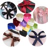 David accessories Satin Ribbon with Gold Edges 1.5 Inch Wide