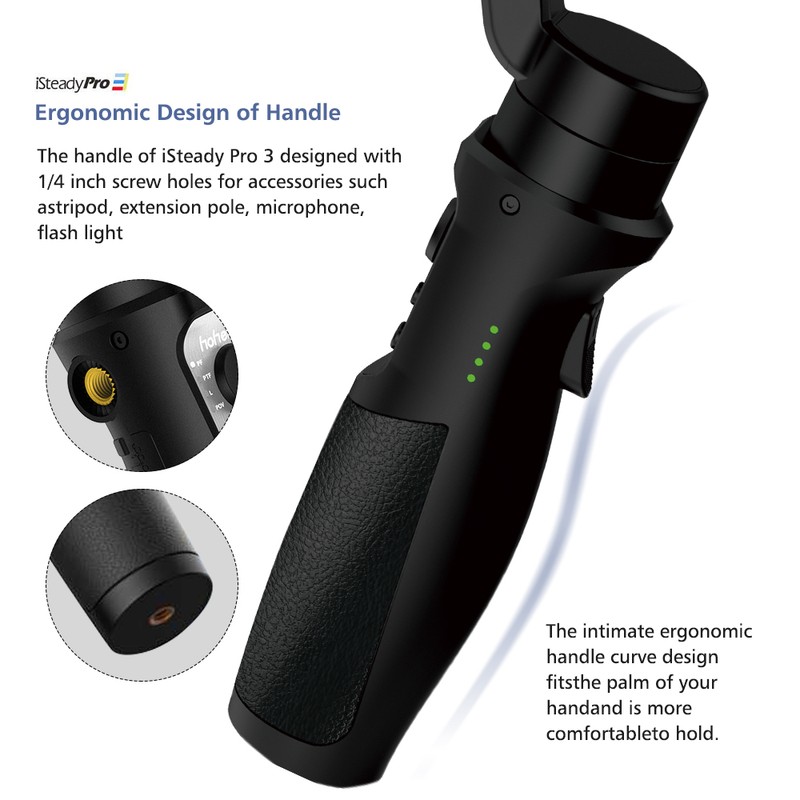 hohem iSteady Pro 3 Handheld 3-Axis WiFi Action Camera Gimbal