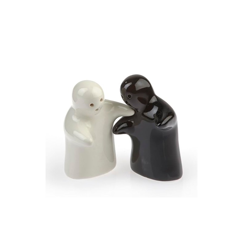 by-Bers Ghost Humans Hug Cow Mouse Animals Elephant Salt Shaker