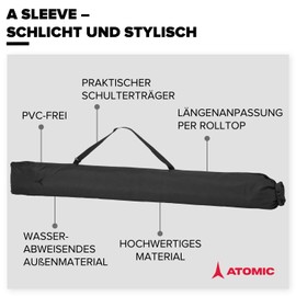 ATOMIC Unisex A Sleeve, black