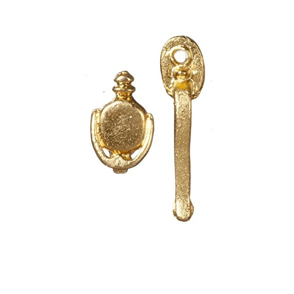 Dollhouse Miniature Door Handle and Door Knocker #CLA05602