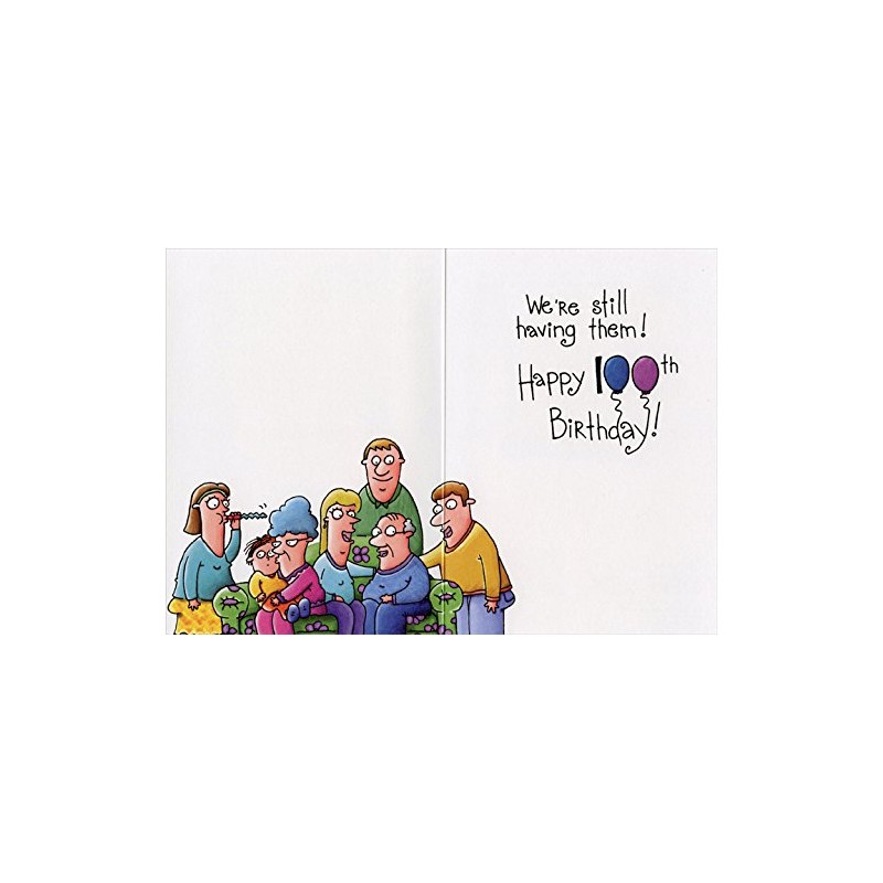 Best Thing About Birthdays: 100th - Oatmeal Studios Funny Birthday