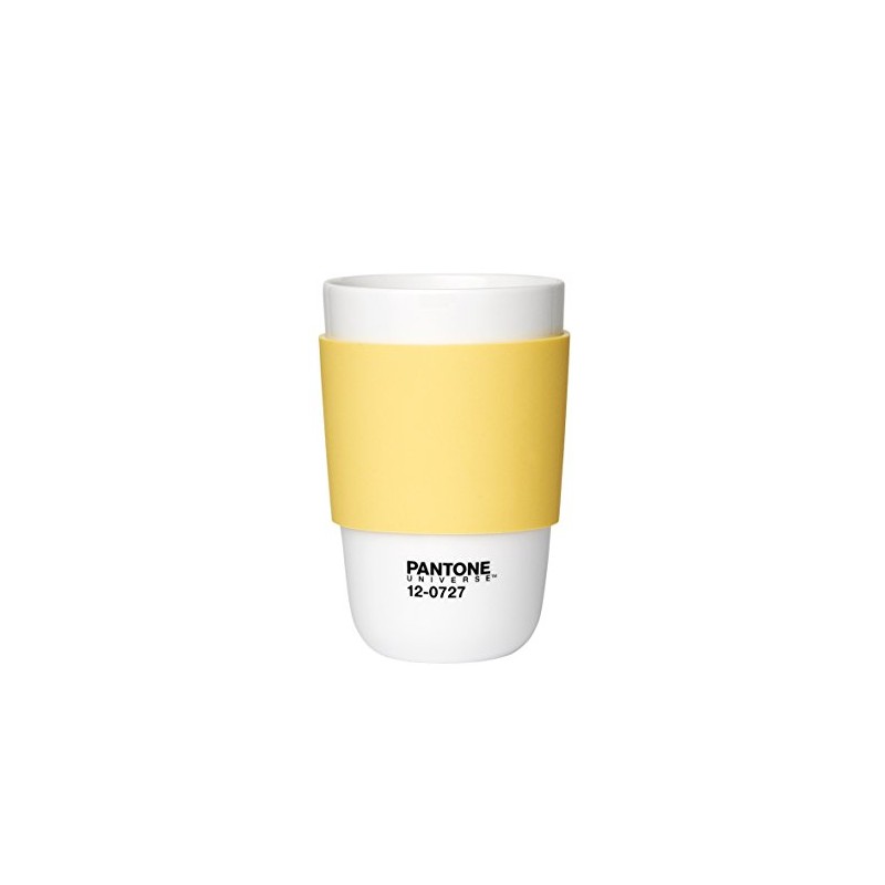 Pantone Kaffeebecher, hellgelb, 1 Stück (1er Pack)