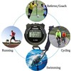 Sports Stopwatch Timer, Multi-Function Digital Stopwatch Large Display with Countdown