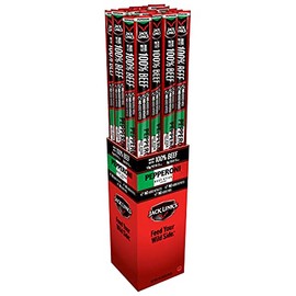 Jack Link's Pepperoni Beef Stick 1.84 oz. Pegged - Case of: 24;24