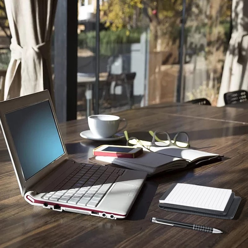 Delsen 4 Pieces Mini Notepad Holder Set A7 Holder Small