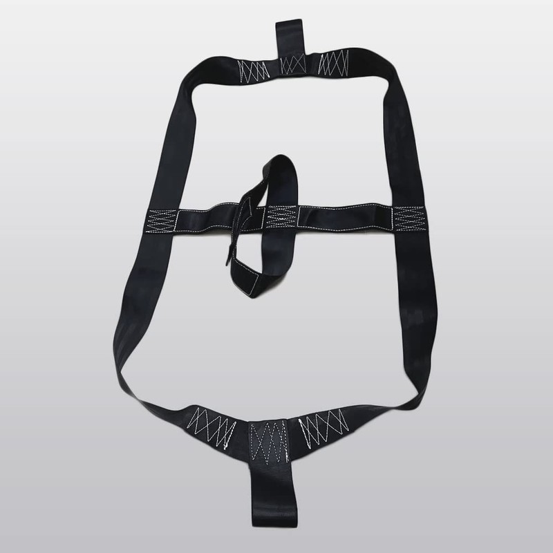 Universal Motorcycle Rear Wheel Tie-Down Strap, Transportation Bundle Belt for