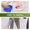 getfay Pack-4 Car Door Anti-Collision Strip, 5.7"/3.1" x 0.8" x