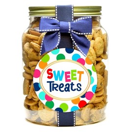 Nam's Bits Chocolate Chip Cookies - Sweet Treat Half Gallon Jar - LDST