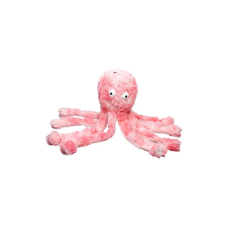 Gor Pets Daddy Octopus Soft Faux Fur Squeaky Crinkly Puppy
