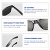 SNBUHA 4 Pcs Pinhole Glasses, Grid-Glasses for Eyesight Improvement and