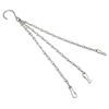 fiXte 3 Strand Garden Hanging Basket Chains Replacement Metal Easy