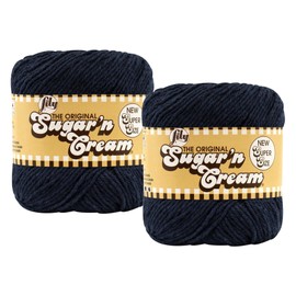 Sugar'N Cream Yarn - Solids Super Size-Indigo