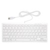 Mini Keyboard Mini Ultra Thin 78 Keys USB Wired Keyboard