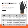 Schwer Cut Resistant Gloves Level 9, Touchscreen, Sandy Nitrile Coated