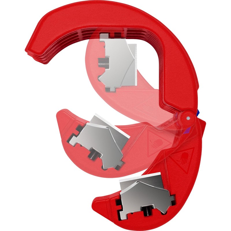 Knipex BiX Cutter for Plastic Pipes and Sealing Sleeves 90