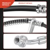 A-Premium Front Passenger Brake Hydraulic Hose Compatible with Select Hyundai