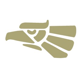 Mexican Eagle V1 Vinyl Decal by StickerDad® - Size: 5", Color: Gold - Windows, Walls, Bumpers, Laptop, Lockers, etc.