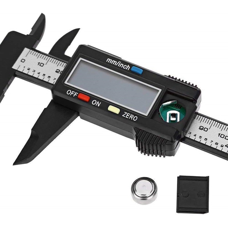 AYMBH Digital Vernier Caliper 6-Inch, Precision Electronic Micrometer with Large