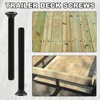 1/4-20 x 2 1/2 Flat Head Trailer Deck Floorboard Thread