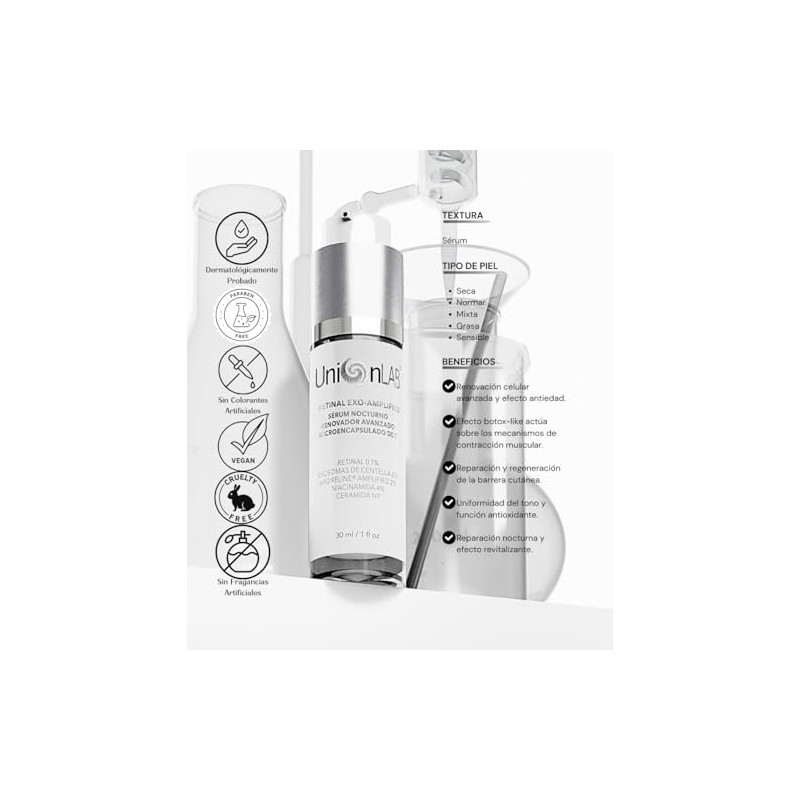 RETINAL EXO-AMPLIFIED Sérum nocturno renovador avanzado 30ml