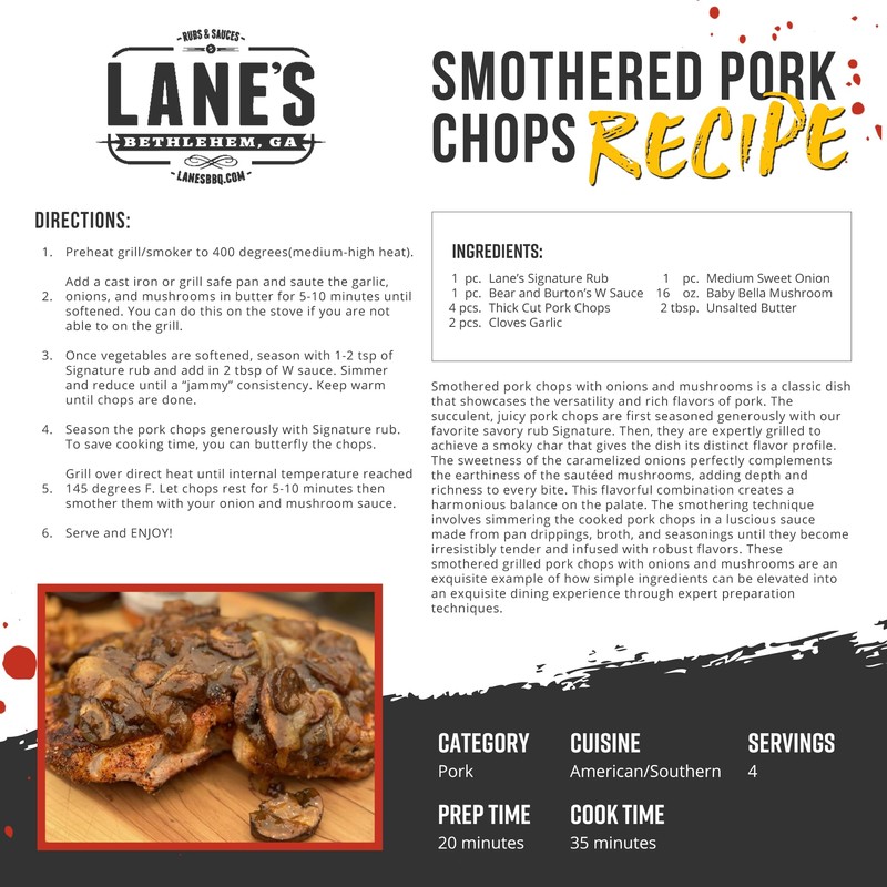 Lane's Signature BBQ Seasoning Rub, 4.6 oz - All-Purpose BBQ