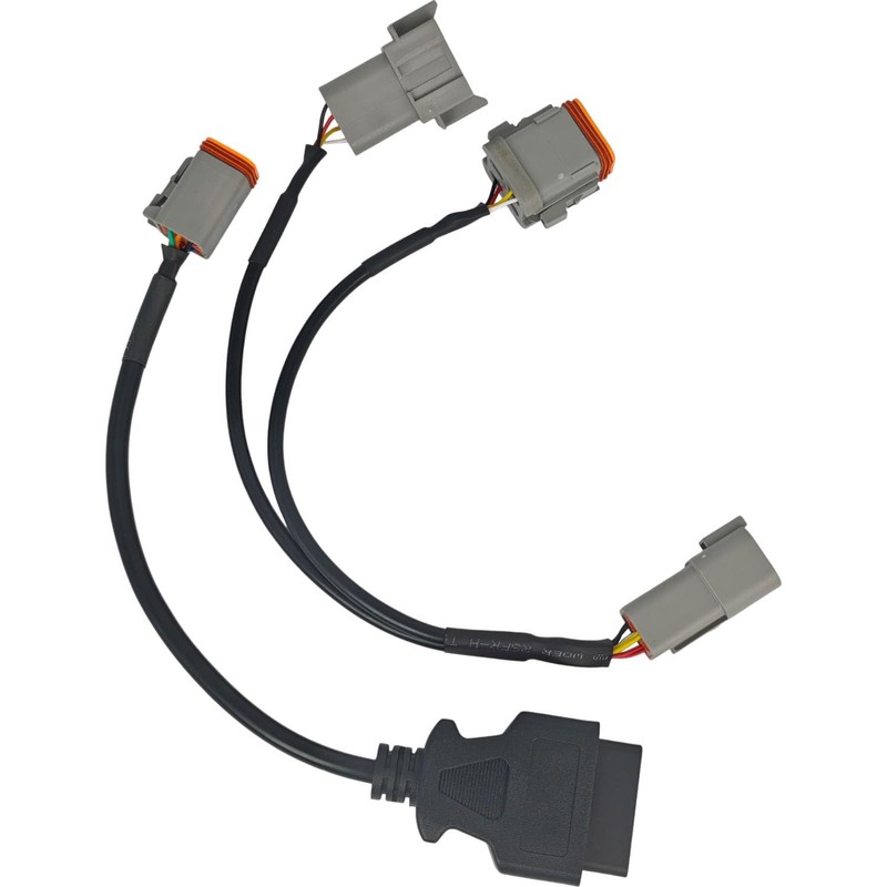 EZROAD OBD2 6 8 pin Marine Engine Diagnostic Cable Compatible
