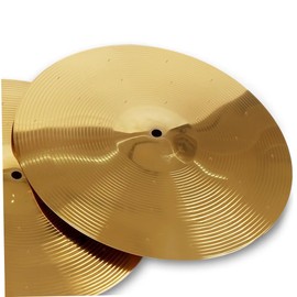 Kisangel Drum Cymbal Replacement Cymbal for Jazz Drums Lightweight Portable Enhances Sound Quality for Drummers and Instrument Repair Shops