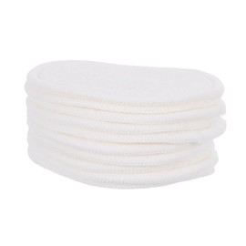 NOLITOY Cotton Makeup Rounds 10pcs Reusable Washable Face Cleansing Pads Gentle Eye Makeup Remover Soft Facial Cleansing Tool