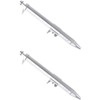 2Pcs Gel Pen Vernier Caliper, 10cm Metric Shock-Proof Measuring Tool,