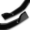 h hengyi soul Front Bumper Lip Splitter Spoiler Gloss Black