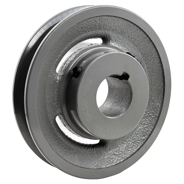 Saelno BK50-1 1/8 Single Groove Sheaves,V Belt Pulley 1 1/8