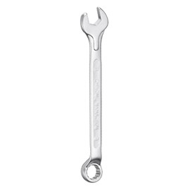 HARFINGTON Combination Wrench Offset 9mm 75-Degree 12-Point Box End and 15° Angled Open End Metric CR-V Steel Nickel Plated Multi-function Spanners for Mechanics DIY Enthusiasts