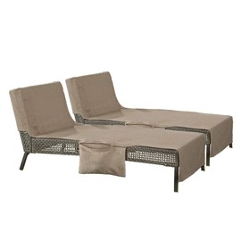 Erwin Müller Terry Towel with Zipped Pockets