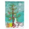 Caroline's Treasures BB9268GF Buff Grey Back Goose Christmas Flag Garden