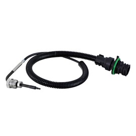 HELLA 6PT 358 181-891 Sensor, Exhaust Gas Temperature – 2-Pin – Screwed – Cable: 490 mm