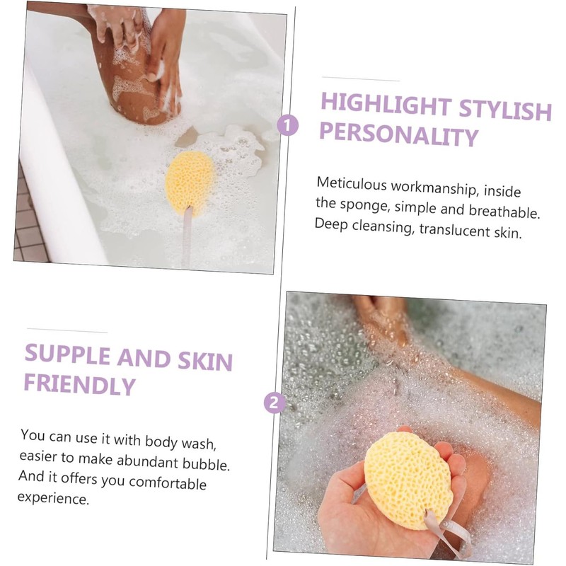 6 Piezas Bola De Baño Esponja De Panal Esponja De