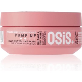 OSIS - Pump Up Pasta de Volumen Multiusos 85 ml, Pasta de Acabado, Fijación Ligera, Textura Instantánea, Volumen Duradero y Elevación de Raíz, Aumenta el Cuerpo del Cabello