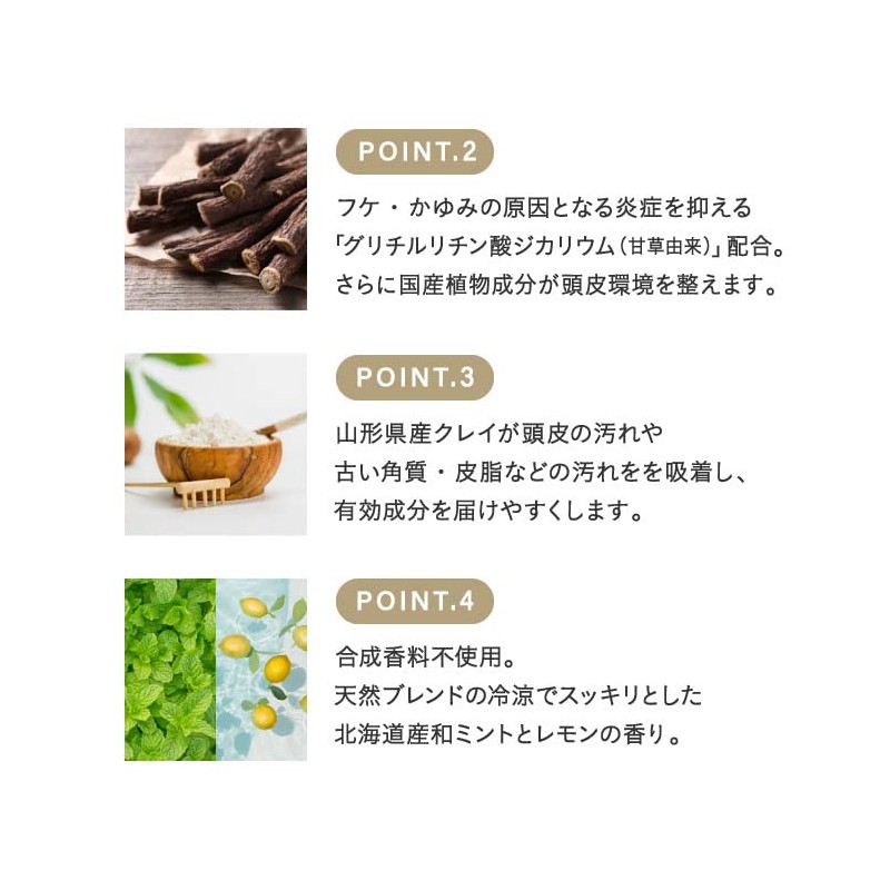 Rinren Shampoo Mint & Lemon 13.5 fl oz (400 ml)