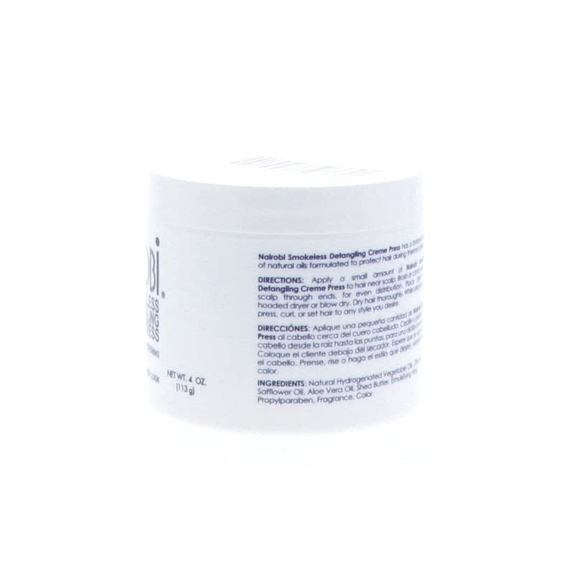 Nairobi Smokeless Detangling Creme Press 4oz