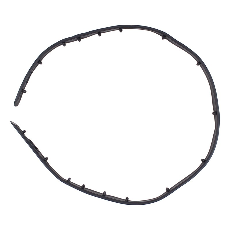ApplianPar Front Bumper Upper Strip Hood Rubber Shield Seal for