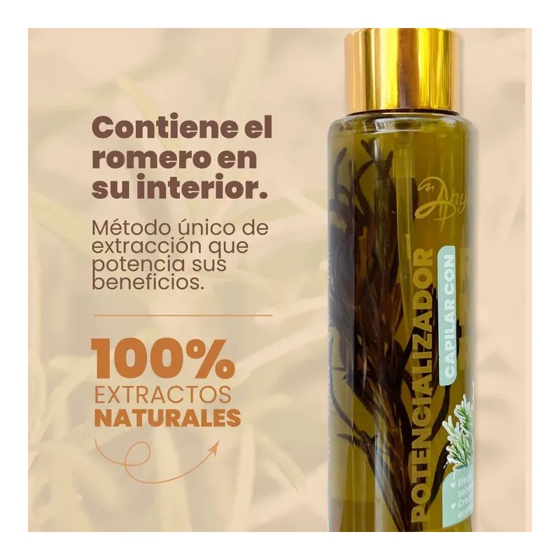 Tónico Potencializador Capilar De Romero Anyeluz