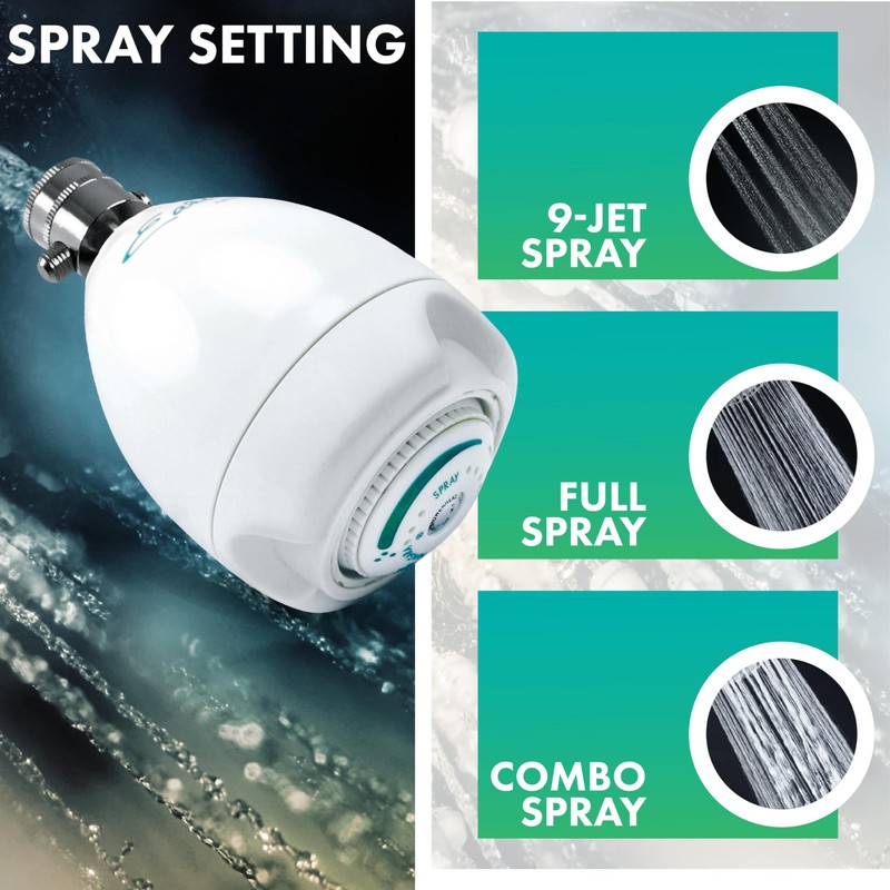 Niagara Conservation N2920-V Earth Spa 3-Spray with 2 GPM 2.7-in.