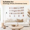 KLOGTSIND Kids Art Display Wall Decor, Wooden Beads Garland Frame