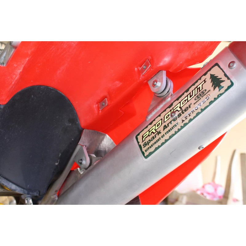 CP500 Silencer Mount for Honda CR500 engine aluminum frame conversion