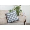 TreeWool, (2 Pack) Cushion Covers Trellis Accent in Cotton Canvas