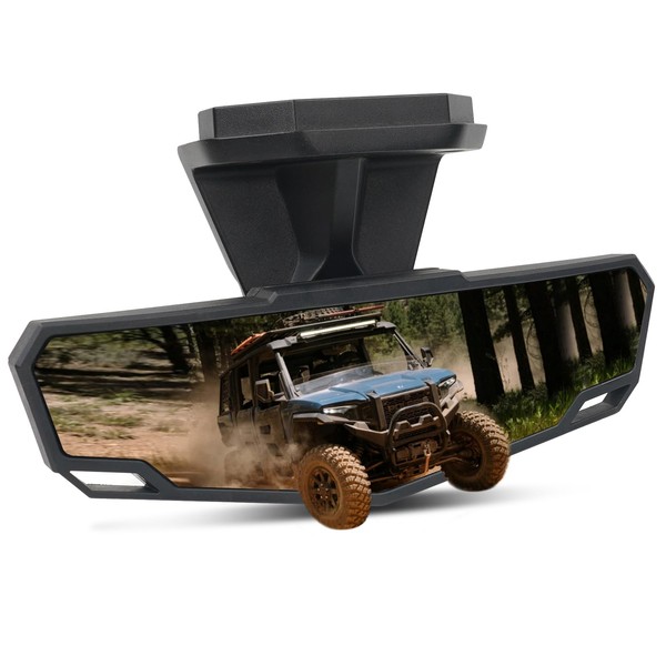 UTV Rear View Mirror,Xpedition Convex OEM Mirror Compatible with Polaris