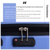 Tripcomp Luggage 3 Piece Sets Suitcase Set with Double Spinner