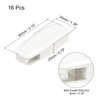 uxcell Blind Cord Weight, 16Pcs 80mm Curtain Window Shutter Beaded